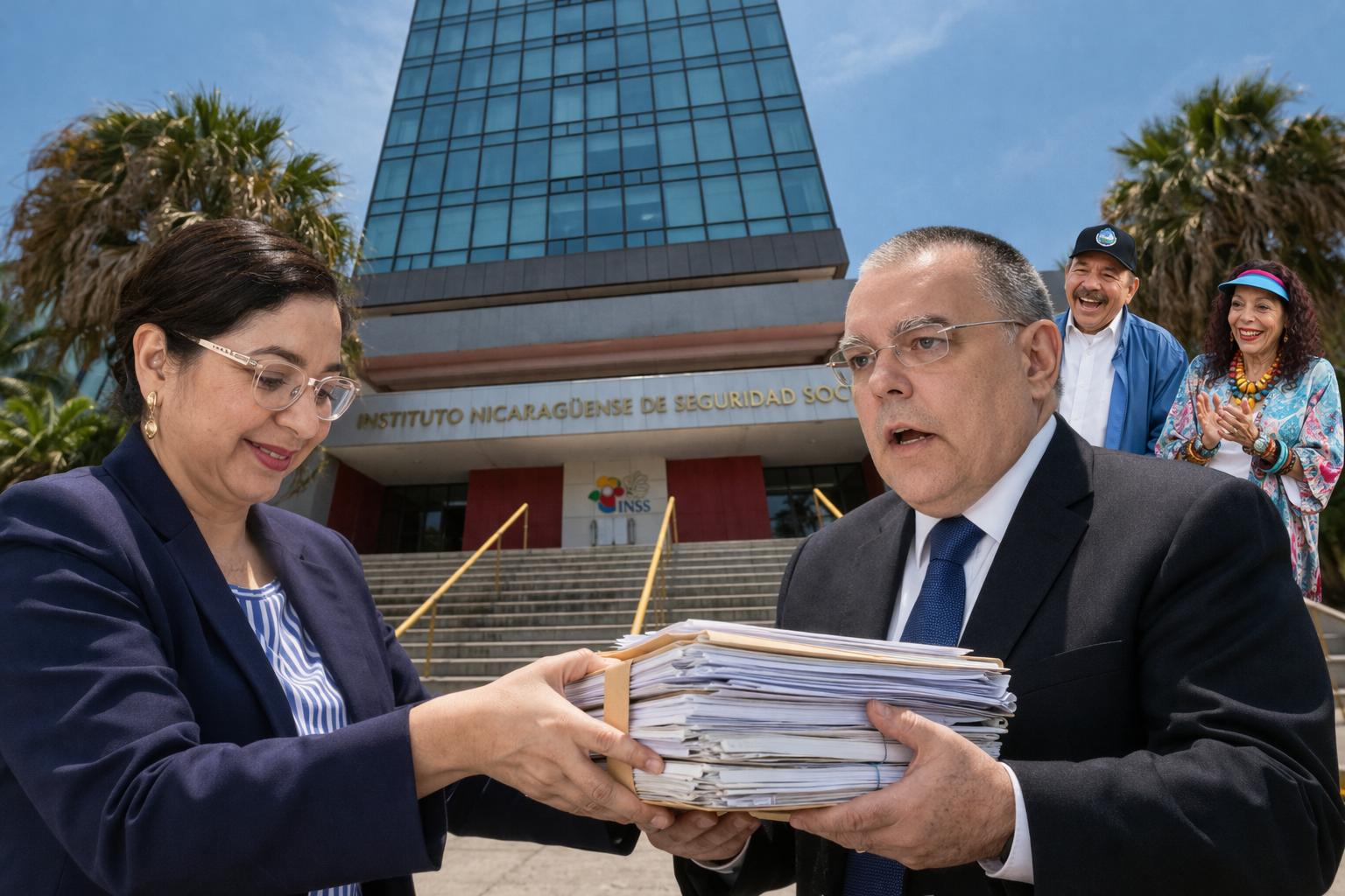 Régimen de Nicaragua transfiere propiedades al INSS sin revelar valor ni uso