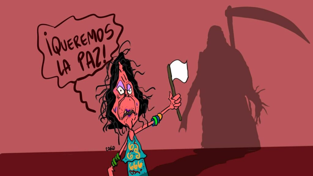 La Caricatura: Sombra la delata