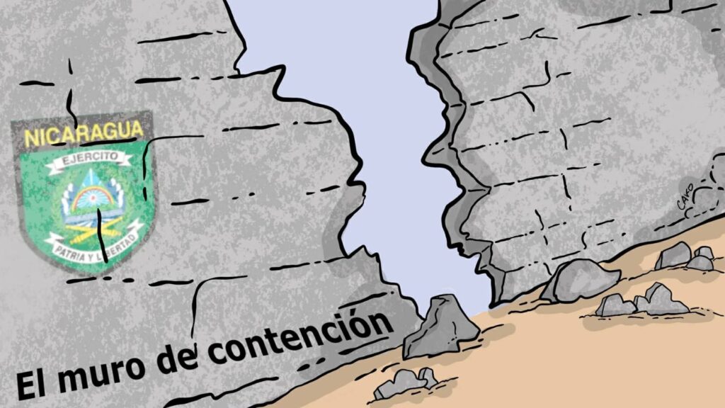La Caricatura: El muro antidrogas del Ejército
