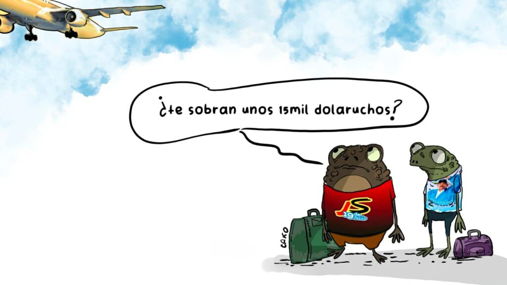 La Caricatura: Fianza por sapos