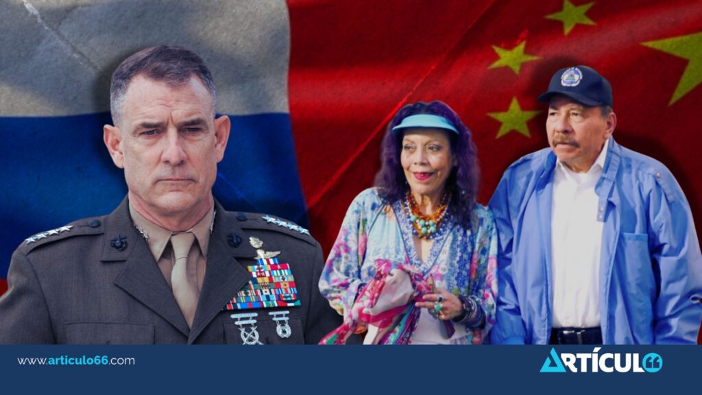 Comando Sur sitúa a Nicaragua como «enemiga» de EE. UU. por su alianza militar con Rusia y China