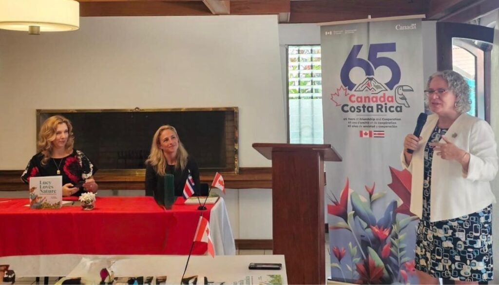 Cancillería recibió cartas credenciales de embajadora de Canadá, concurrente desde Costa Rica