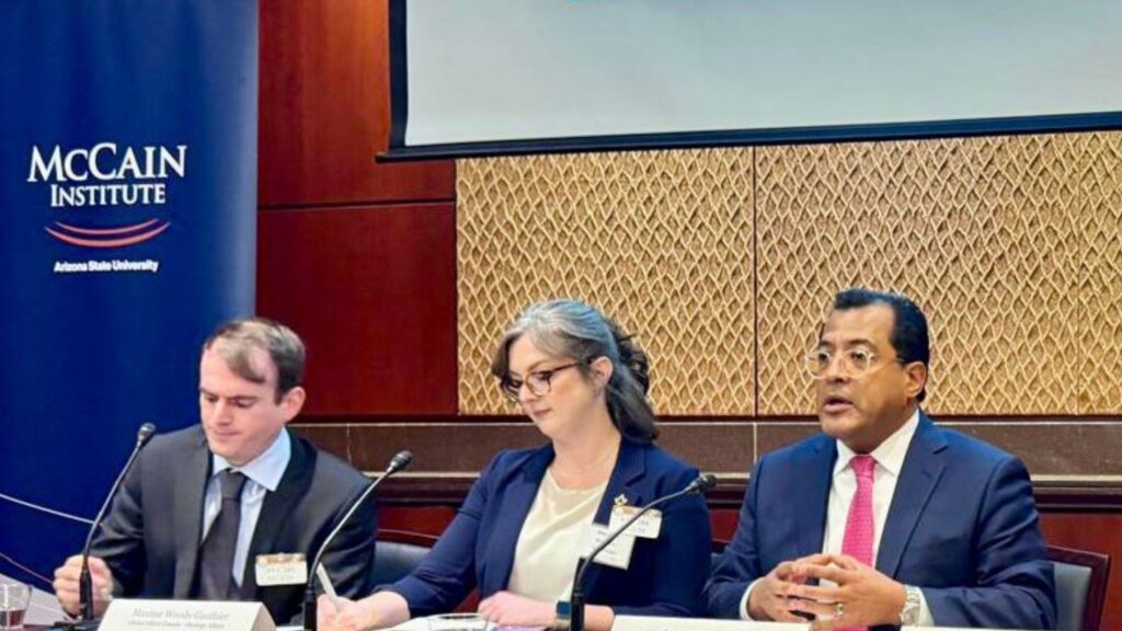 Maradiaga denuncia en el Senado de EEUU la crueldad a la que someten a los presos políticos en Nicaragua