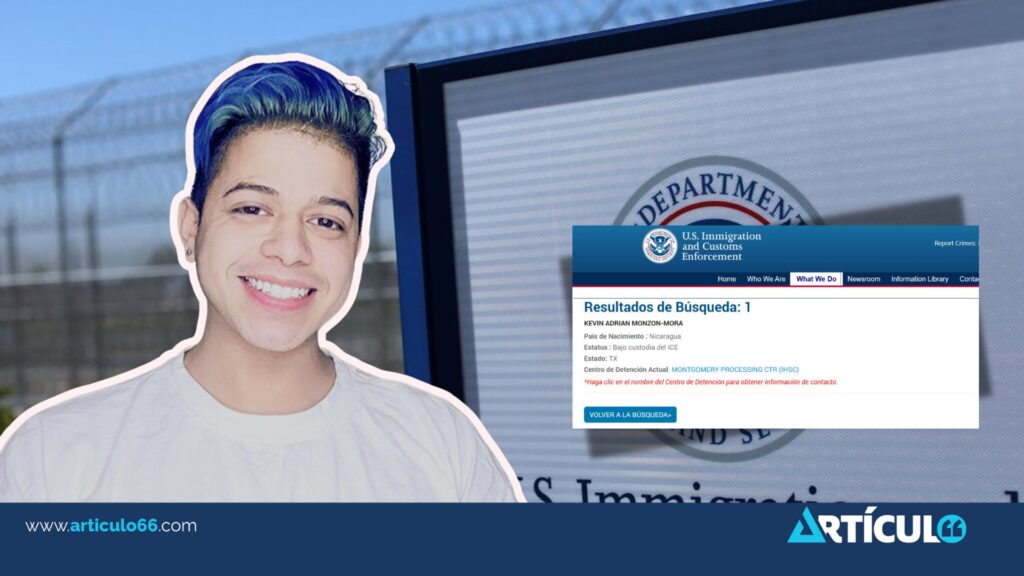 Esto es lo que se sabe sobre la detención del tiktoker nicaragüense «Chulito Nica», Kevin Monzón Mora