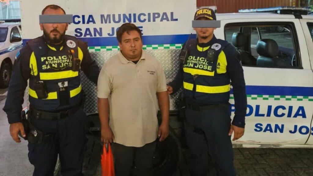 Capturan en Costa Rica a nicaragüense buscado por la Interpol por delito sexual