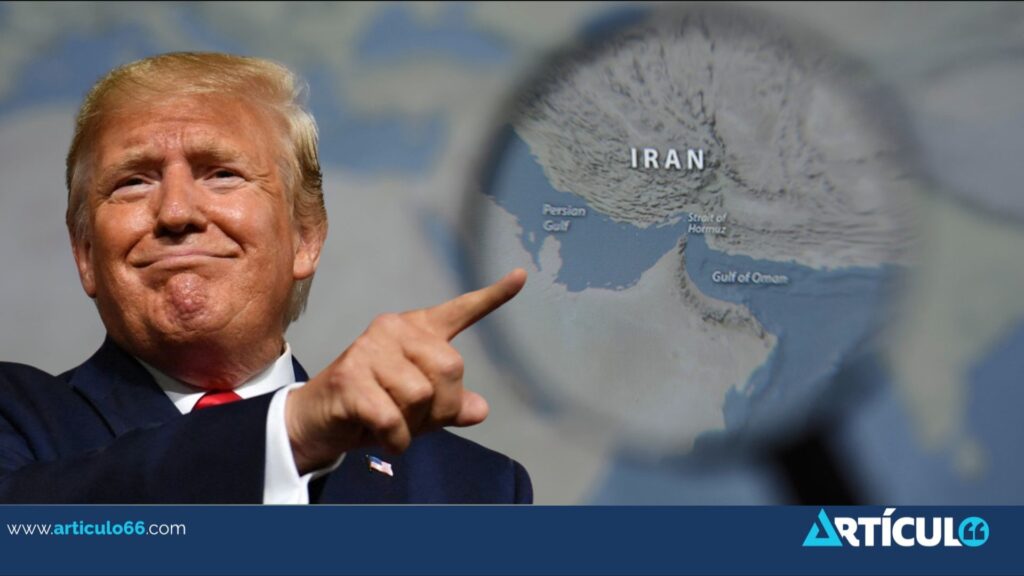 Trump ordena a la Marina de EEUU destruir los barcos que intenten minar el estrecho de Ormuz