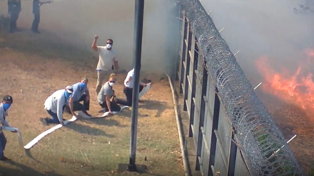 Incendio amenaza embajada de EE. UU. en Managua