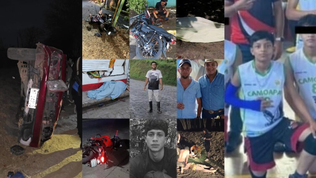 Diez muertes en Nicaragua durante Miércoles y Jueves Santo