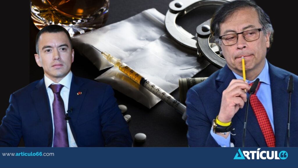 Gustavo Petro demandará a su par Daniel Noboa por vincularlo con narcotraficantes