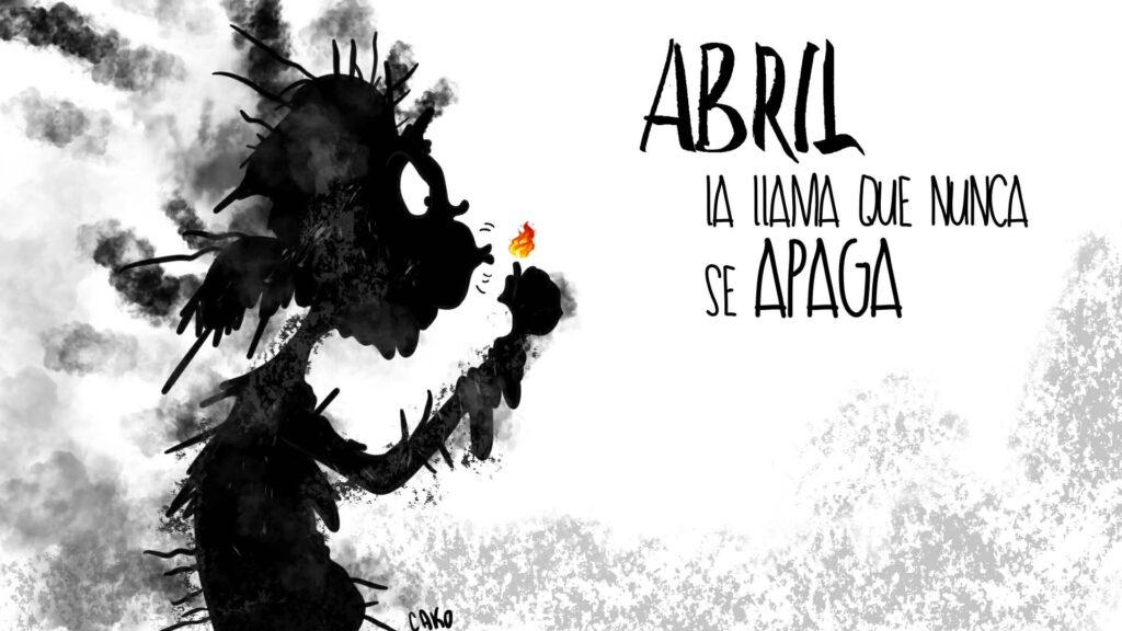 La Caricatura: La llama