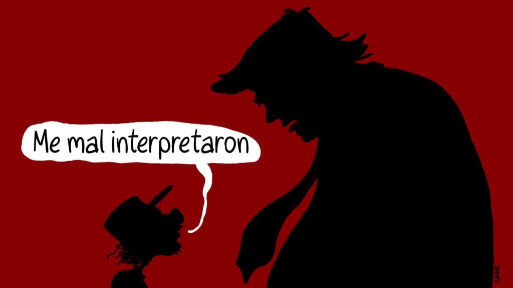 La Caricatura: Por su trompa caerá