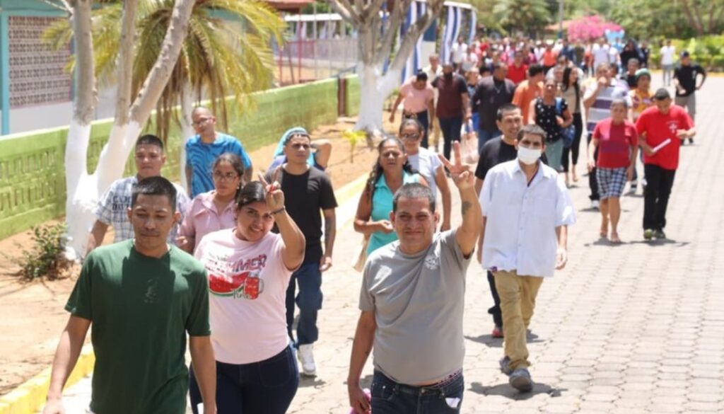 Más de mil presos comunes en Nicaragua fueron puestos en libertad este Miércoles Santo