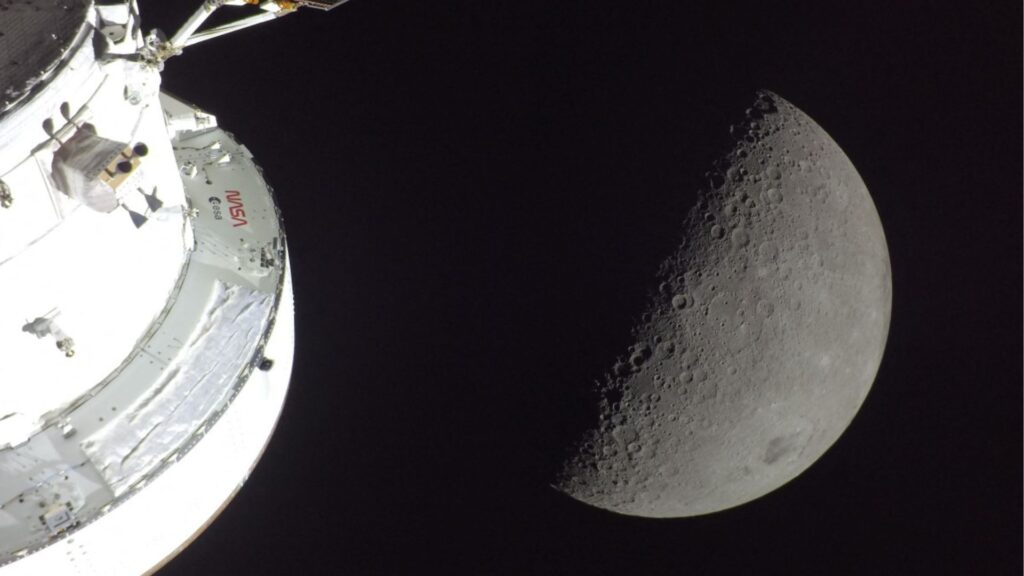 Artemis II: Astronautas capturan histórica puesta de la Tierra desde la Luna