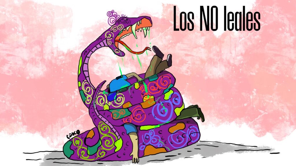 La Caricatura: Así quedan los NO leales