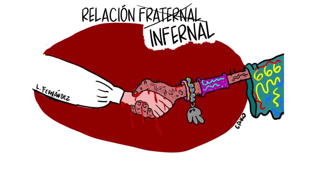 La Caricatura: Relación infernal