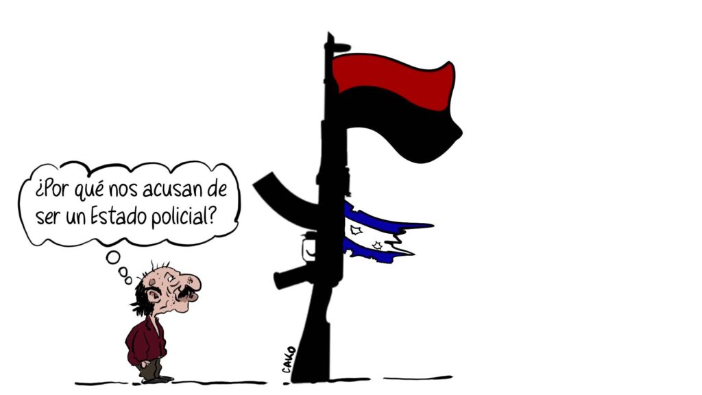 La Caricatura: Estado policial