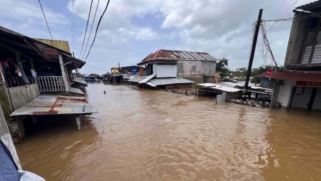 Lluvias desbordan ríos y dejan más de 1,500 afectados en el Caribe Norte de Nicaragua