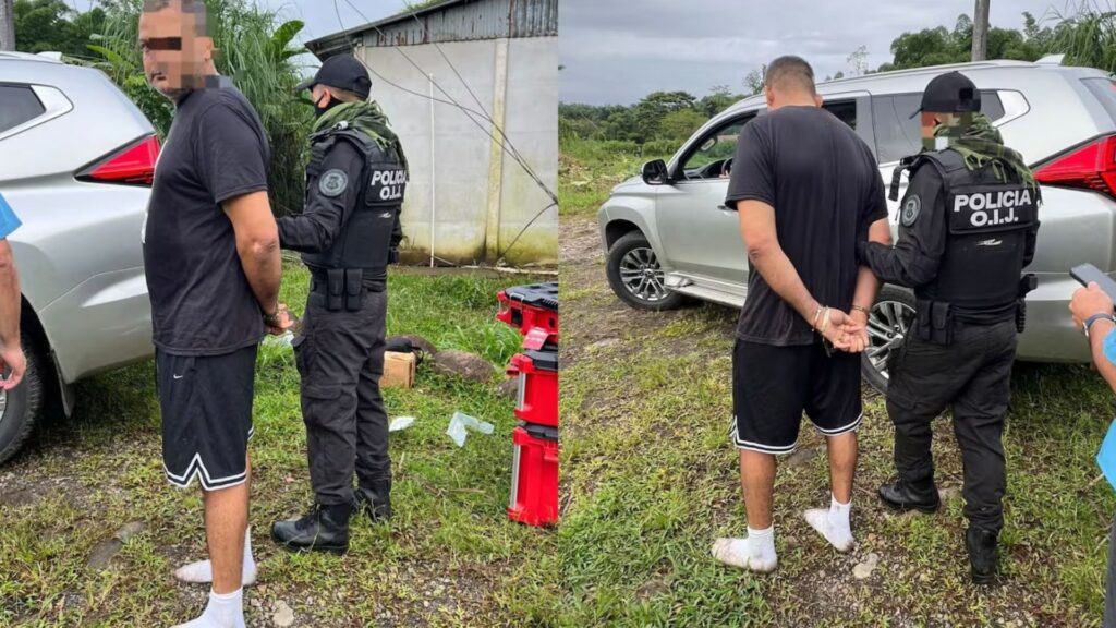 Costa Rica captura a «El Diablo», el narcotraficante más buscado de ese país que se ocultaba en Nicaragua