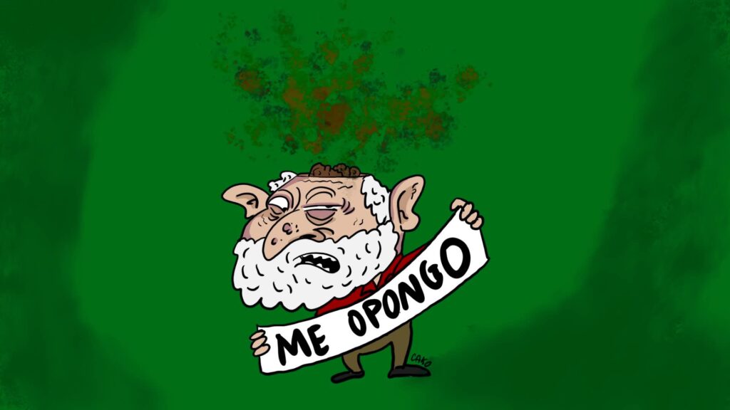 La Caricatura: Aliado brasilero