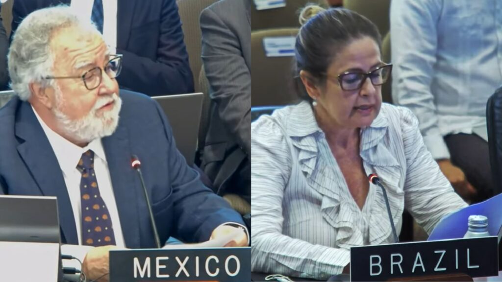 Brasil y México rechazan que se convoque a una reunión consultiva de cancilleres de la OEA por Nicaragua