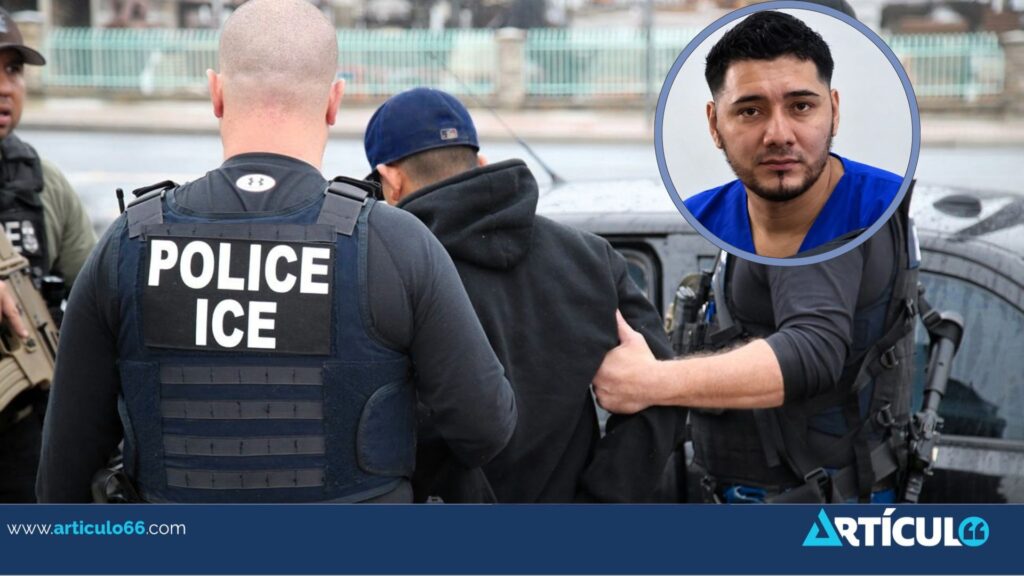 ICE detiene en Virginia al excarcelado político nicaragüense Denis Palacios