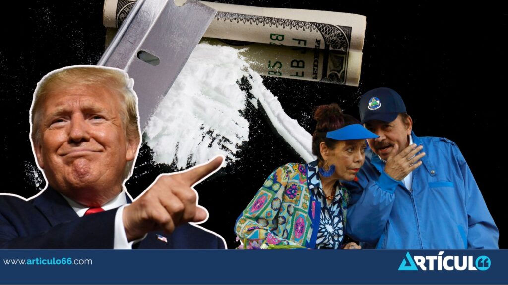 Estados Unidos acusa al régimen de Nicaragua de participar en el «tráfico de drogas»