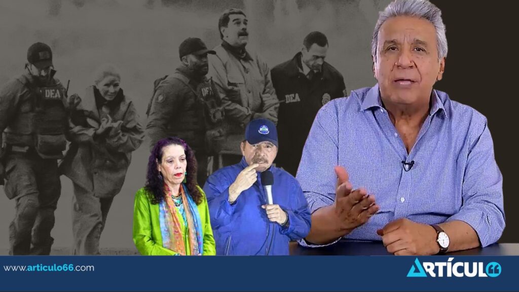 Expresidente de Ecuador Lenín Moreno: «Yo sí apruebo una intervención» en Nicaragua
