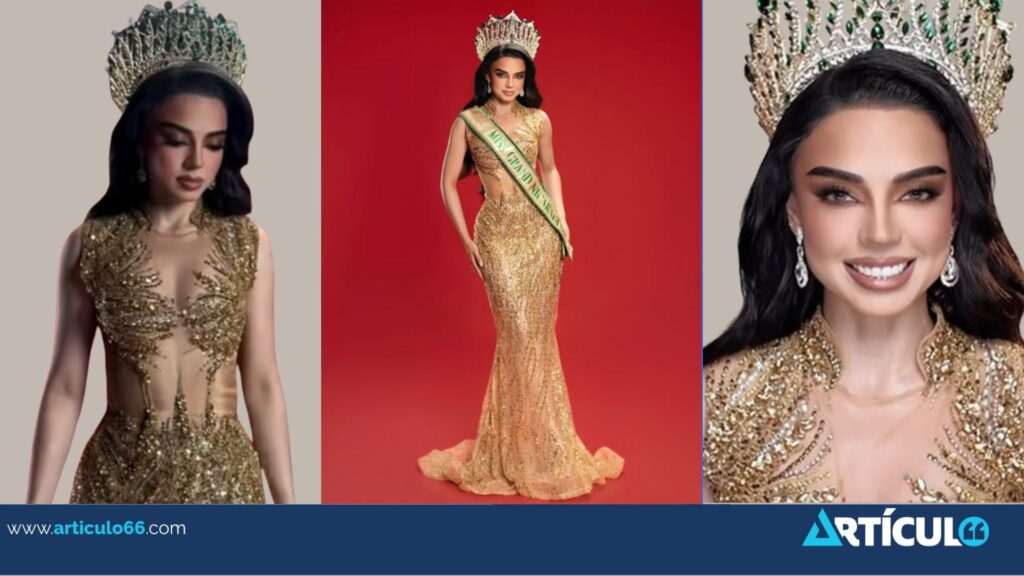 Eli Zamora tiene reina: Nahomy Martínez representará a Nicaragua en Miss Grand 2026