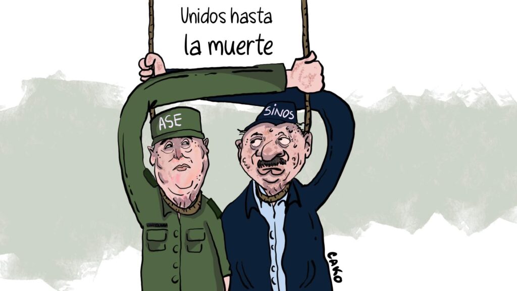 La Caricatura: Unión mortal