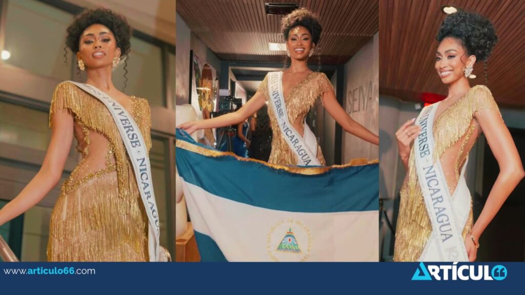 Miss Nicaragua 2026 deslumbra en gala benéfica en Miami