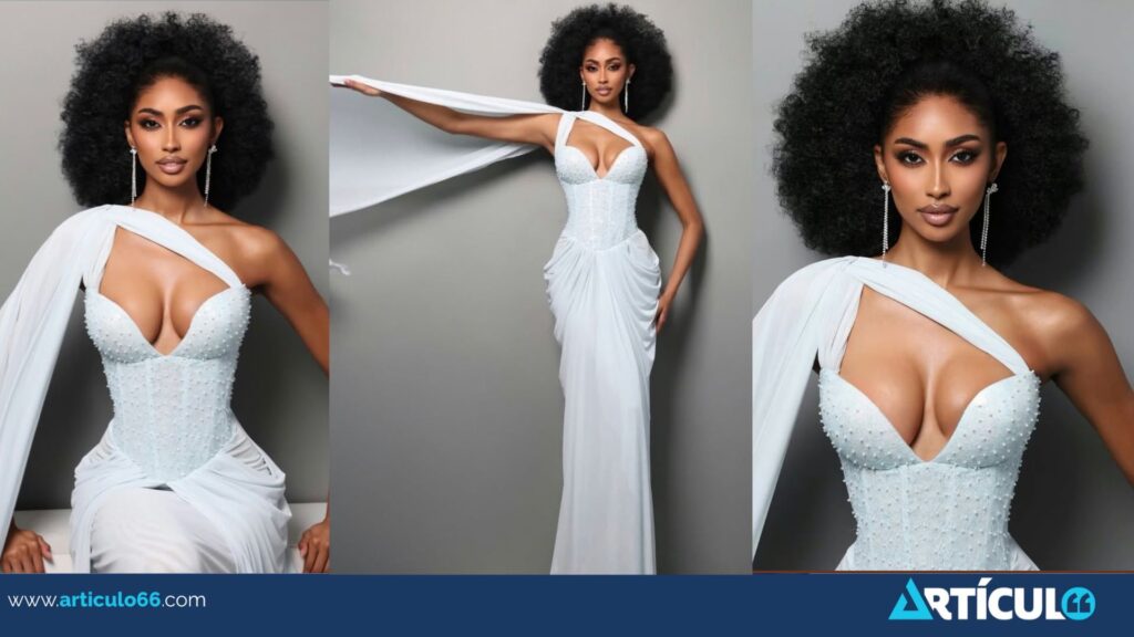 Jasmine Blandford encanta con nueva sesión fotográfica donde luce su cabello afro