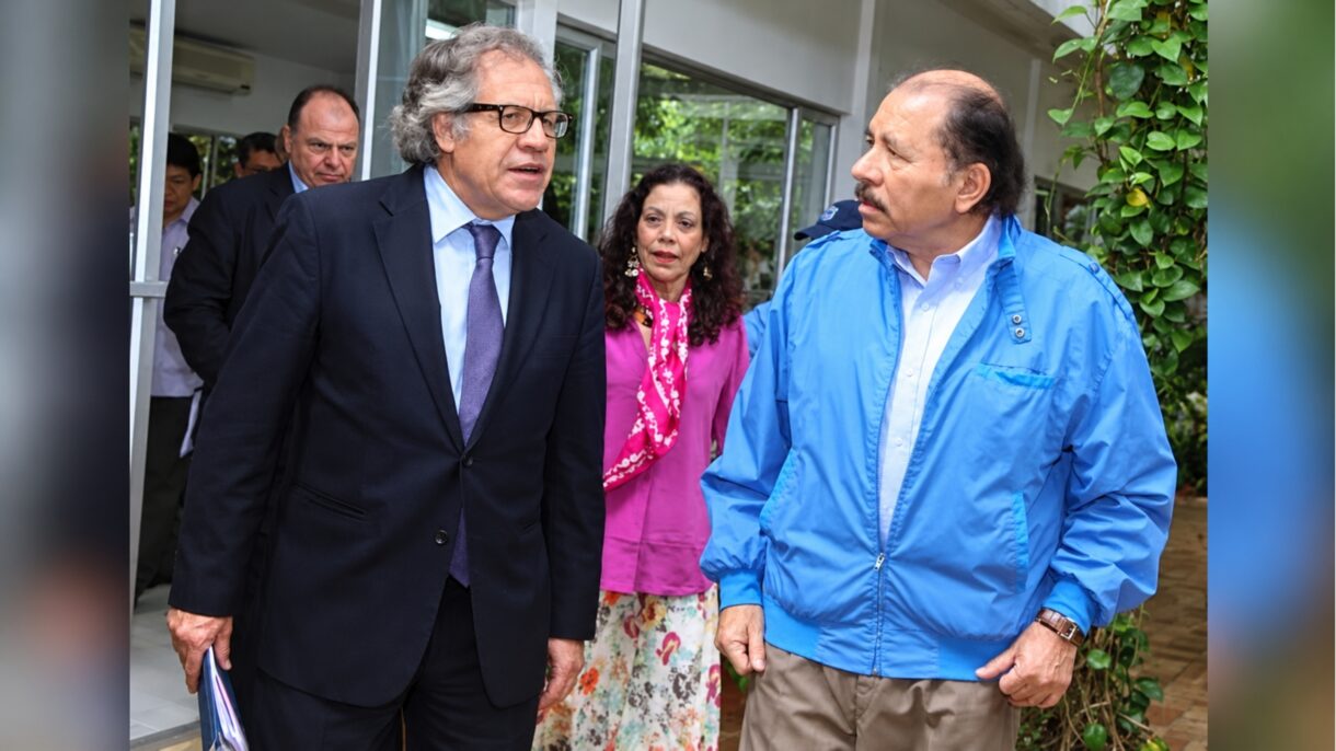 Almagro: Estados Unidos ya debería impulsar acciones judiciales contra Ortega y Murillo
