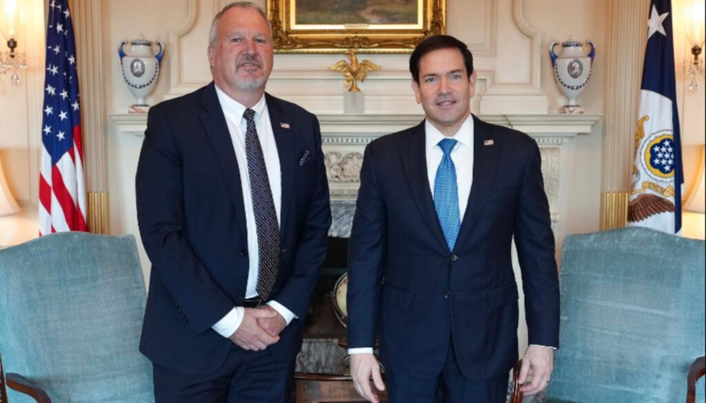 Marco Rubio se reunió con Elías Bauman: hablaron de pasos a seguir tras rechazo a Franceschi